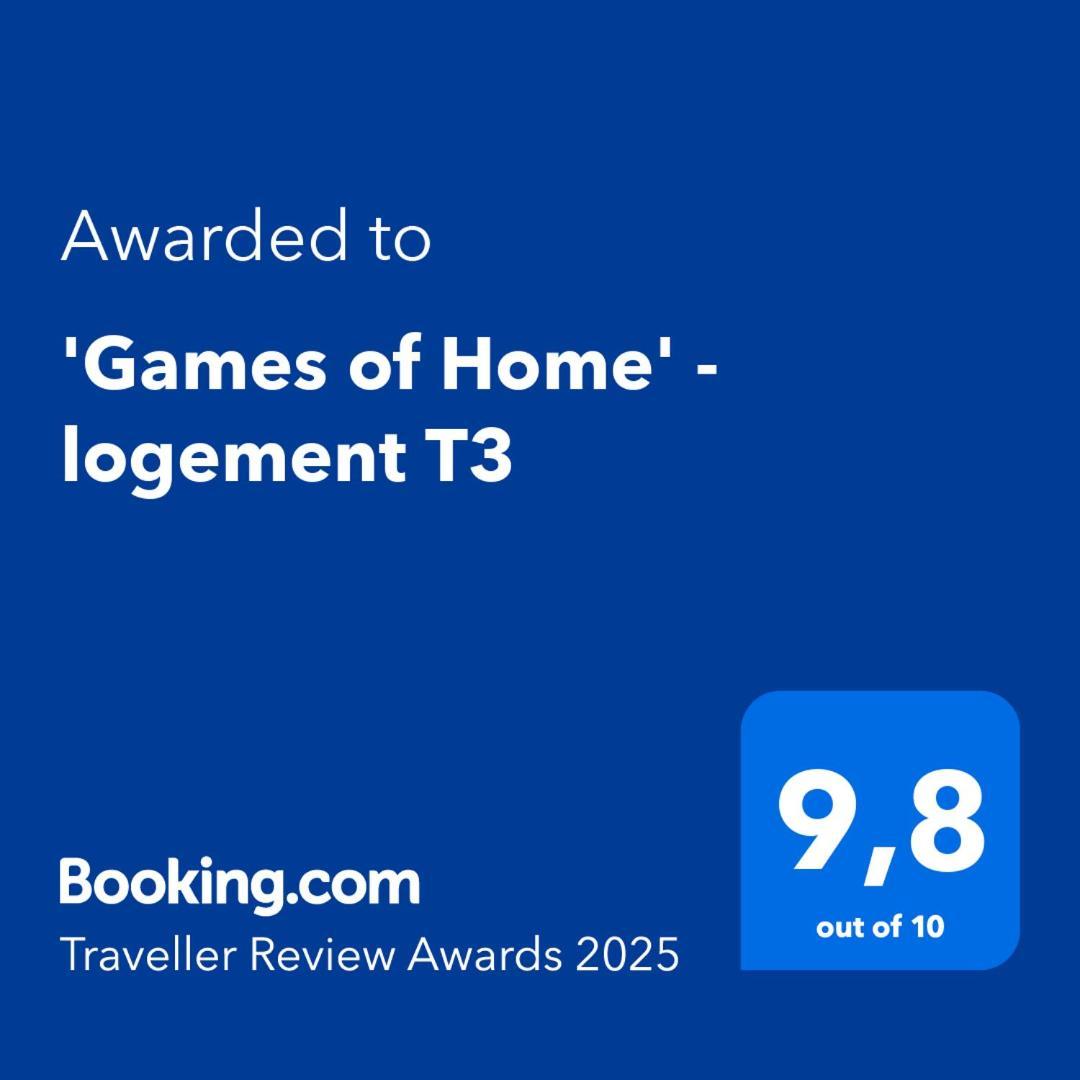 'Games Of Home' - Logement T3 سانت إجريف المظهر الخارجي الصورة